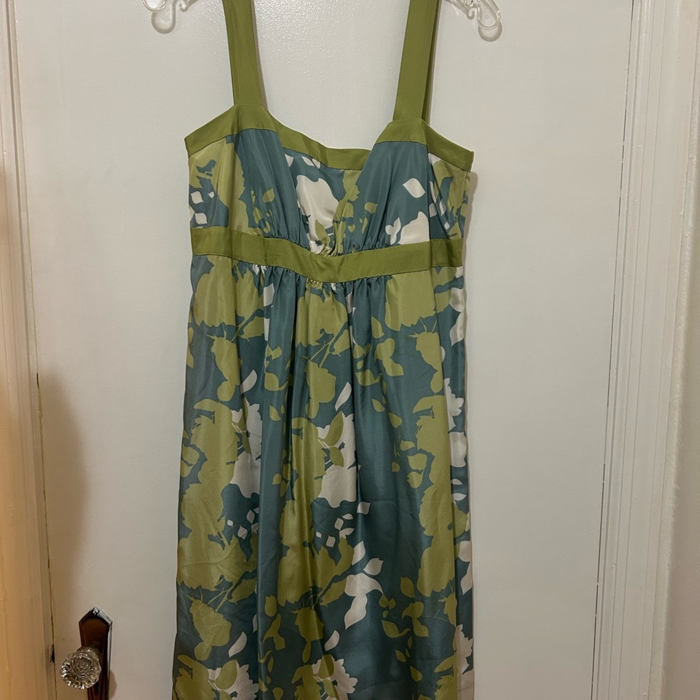 Max & Cleo Olive Green Dress